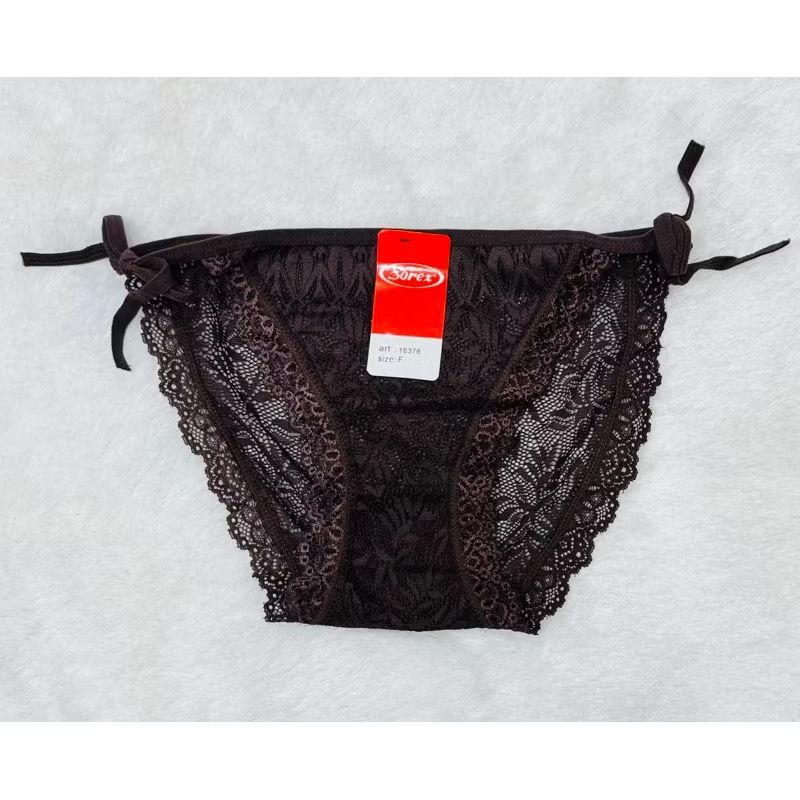 Sorex 16369 16383 16376 16366 16390 16393 16395 G string Sorex CD Renda Brokat Semi Transparan