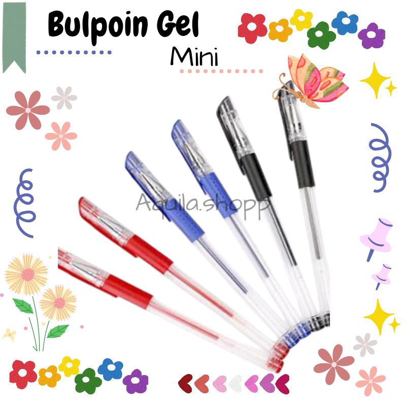 

Bulpen / Pena Gel Mimi 0.5mm International Standard Pulpen Gel Mimi Import Murah Alat Tulis Sekolah