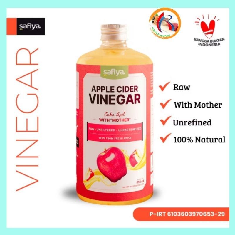

Safiya Cuka Apel 500 ml HALAL || Apple Cidar Vinegar