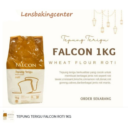 

RB Falcon Tepung Terigu Roti 10 x 1kg 10x1kg 10 x 1 kg 1dus / 1 DUS / 1karton / 1 karton