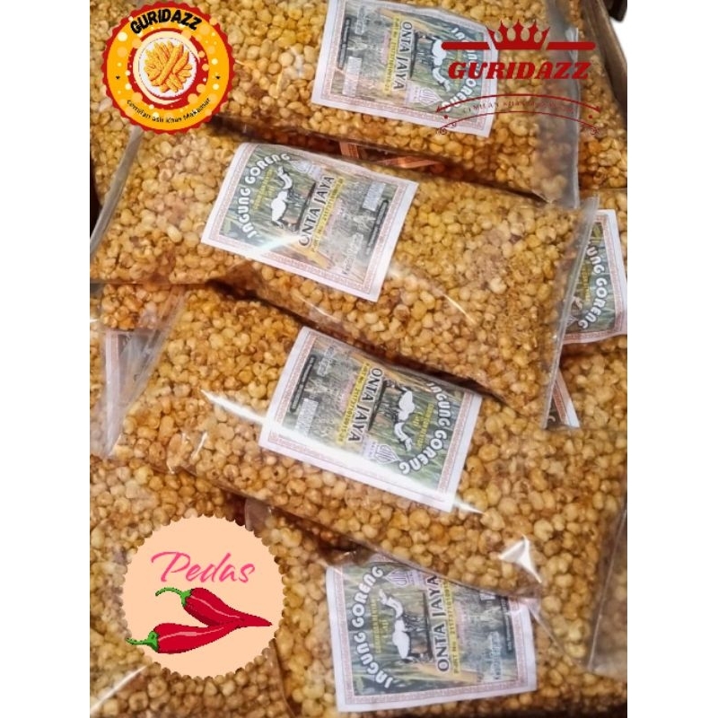 

Jagung goreng pedas manis khas kota makassar