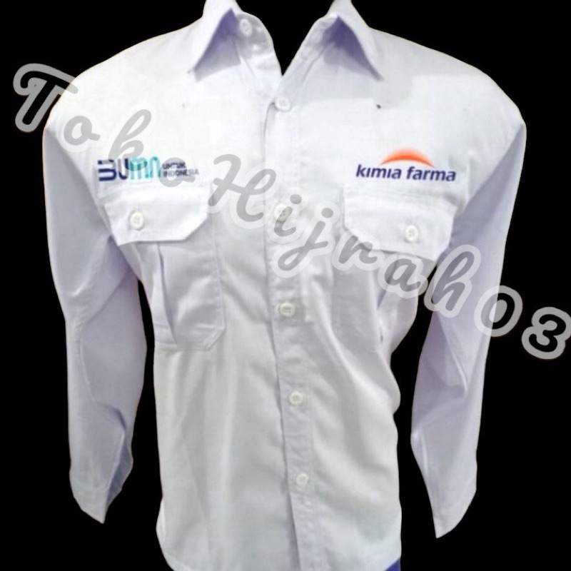 KEMEJA PDH KIMIA FARMA SERAGAM KIMIA FARMA SERAGAM PDH LENGAN PANJANG KIMIA FARMA SERAGAM PDL LENGAN