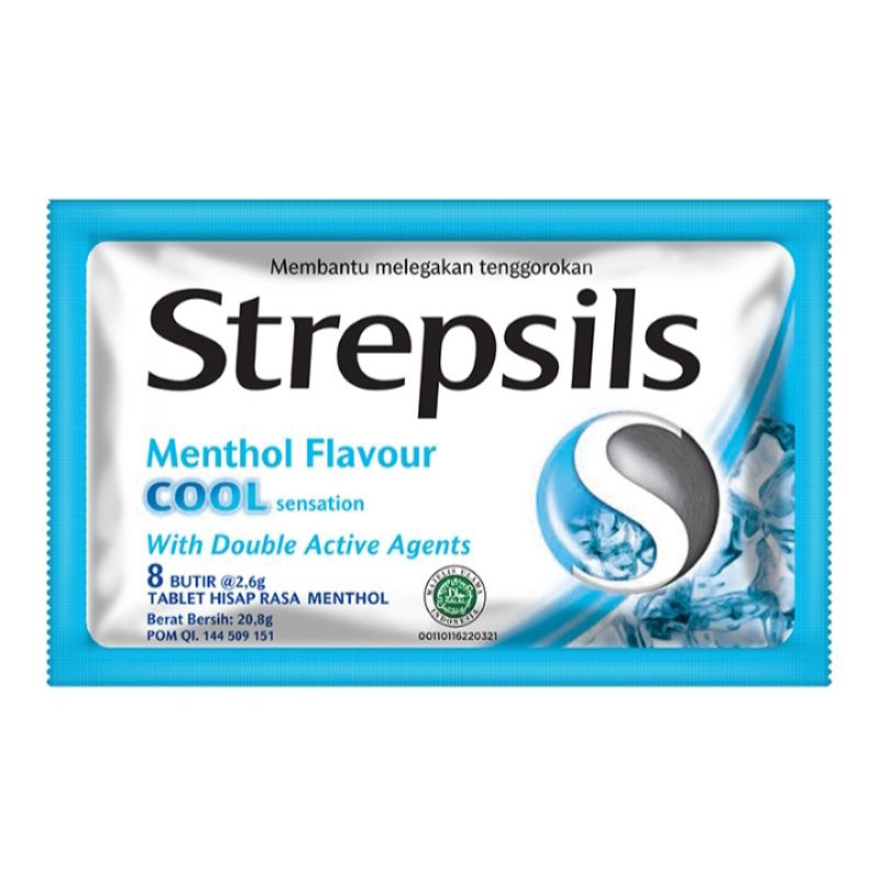 

Strepsils rasa menthol,permen tablet pelega tenggorokan