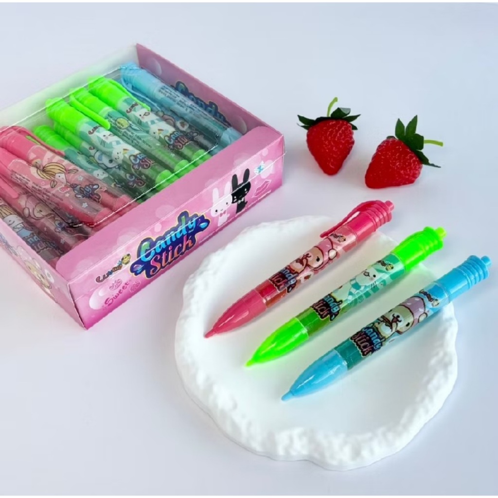 

luvmi jelly candy stick pulpen 1 box isi 30 pcs
