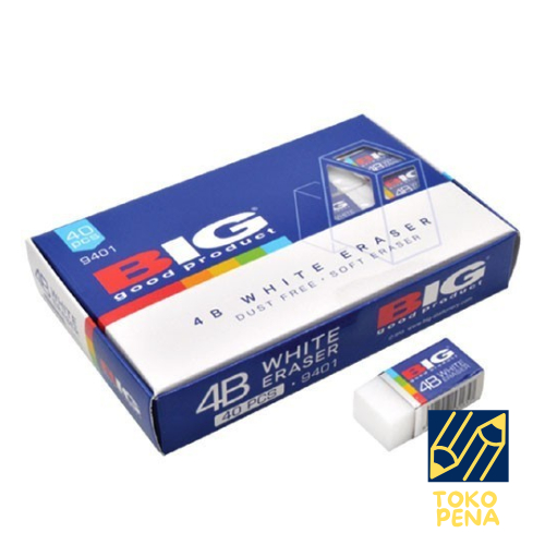 

Penghapus BIG B40 / penghapus pensil putih (PCS)
