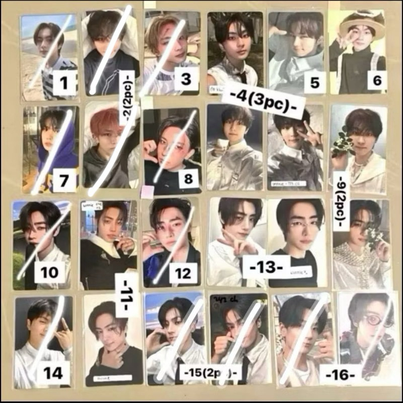 Photocard & doll Enhypen Official