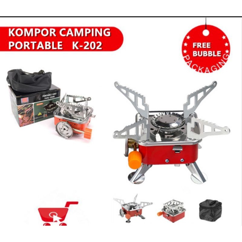 KOMPOR PORTABLE KOTAK - KOMPOR Camping PORTABLE - KOMPOR CAMPING - KOMPOR ULTRALIGH