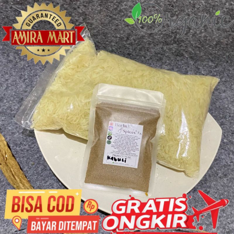 

Beras Basmati 1kg+ Bumbu kebuli instan premium