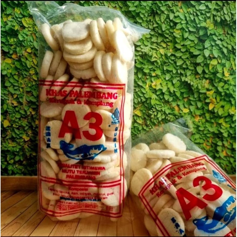 

Kerupuk Kemplang Mini A3 Asli Khas Palembang