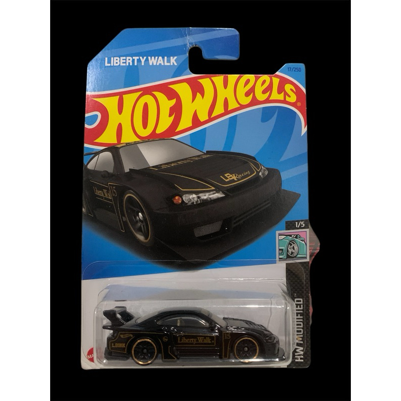 Hot Wheels Nissan Silvia S15 Super Silhouette LBWK Black