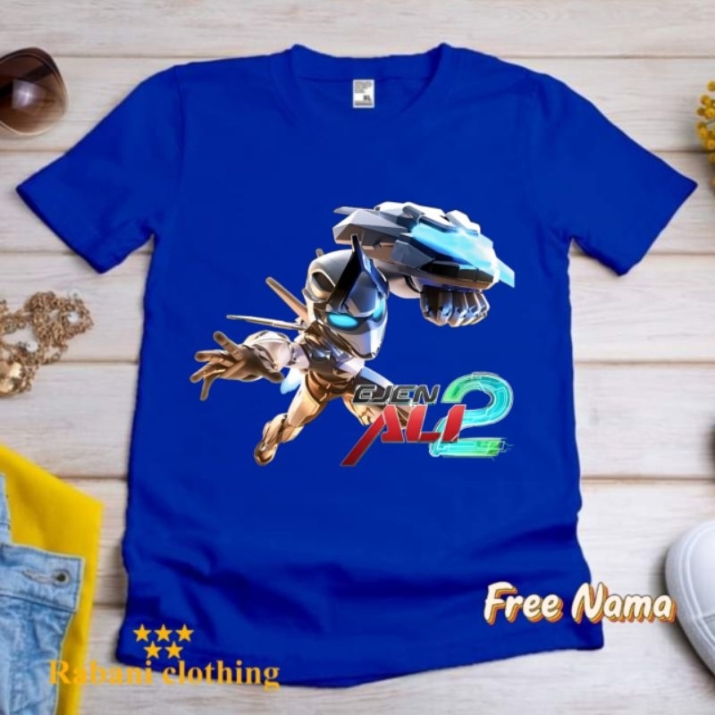 Baju anak kaos anak ejen ali 2 terbaru