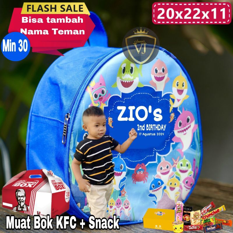 

Tas Ransel Telur lucu Custom 4hari/Tas Souvenir Ultah/Egg Bag Free Desaign