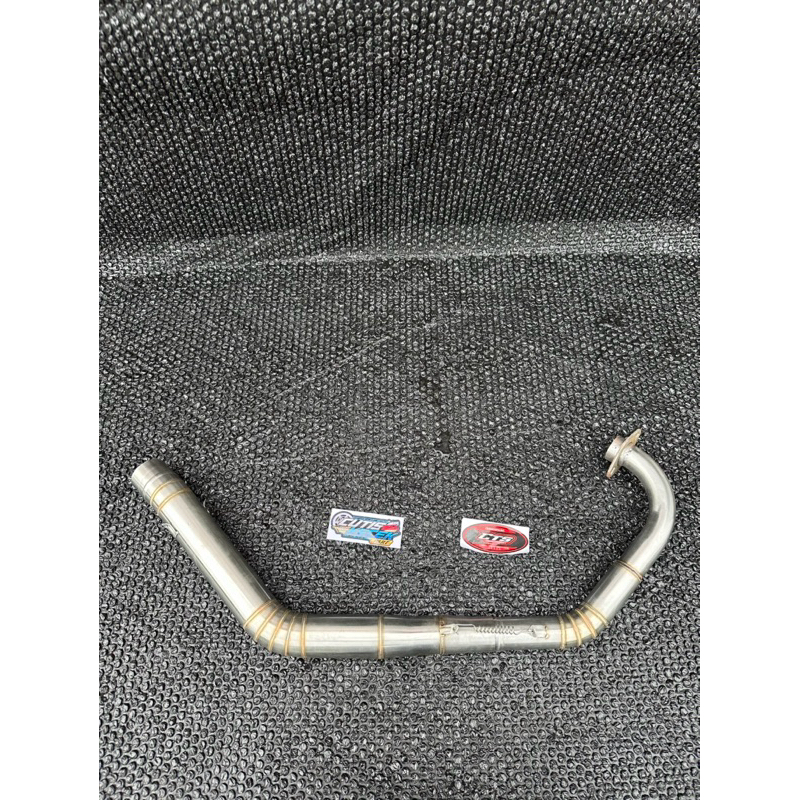 PIPA LEHER SATRIA FU ROADRACE FULL STENLIS ORIGINAL CTS MUFFLER