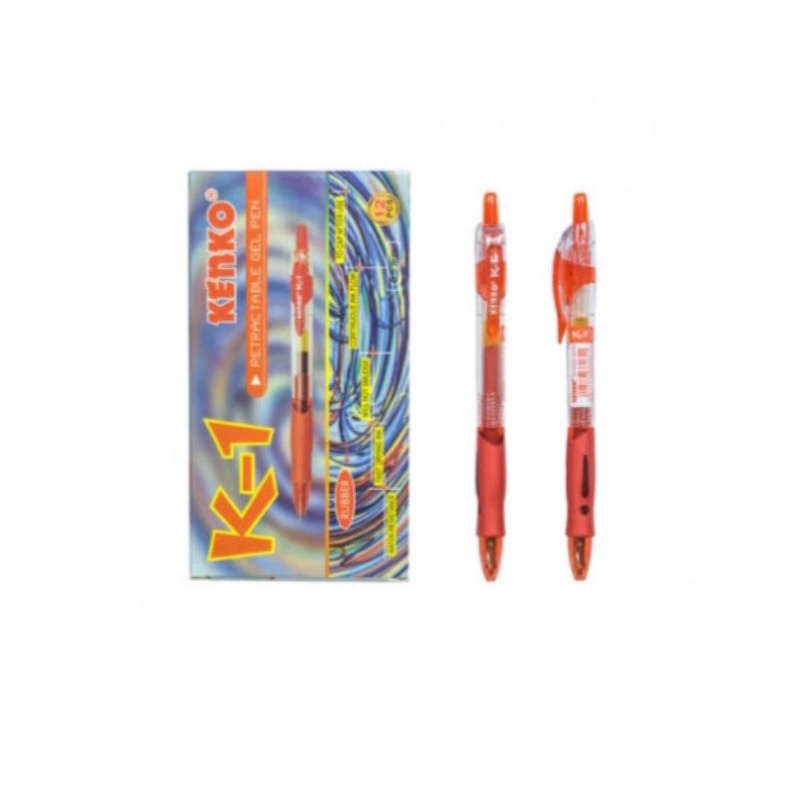(1 pack)Balpoin Gel/balpoin kenko k-1/balpoin kenko gel/pulpen kenko k-1/pulpen kenko gel/pen k-1/pe