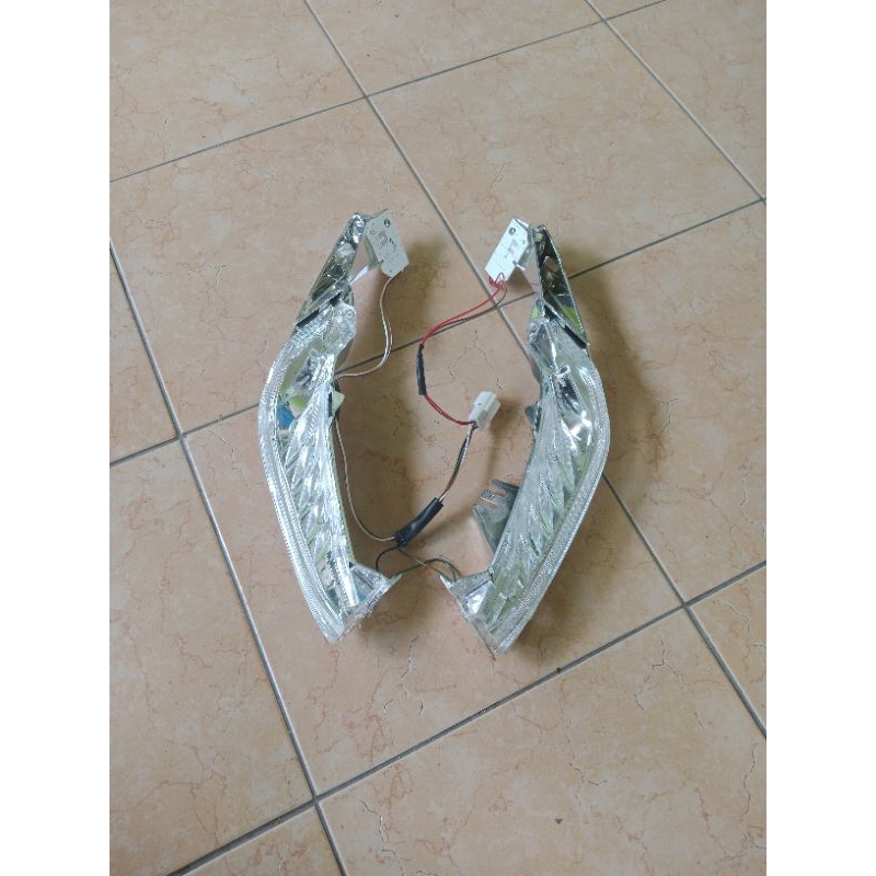 chrome set pcb led lampu sein Vario 125 150 led new bekas original