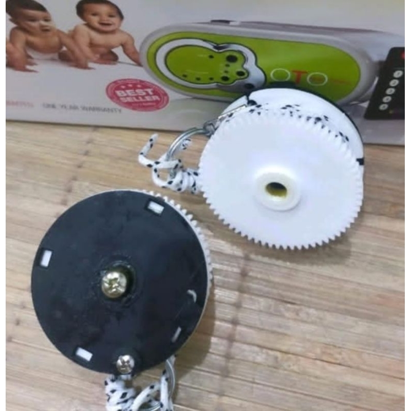 gear master komplit per keong mesin ayunan bayi oto Popo polo