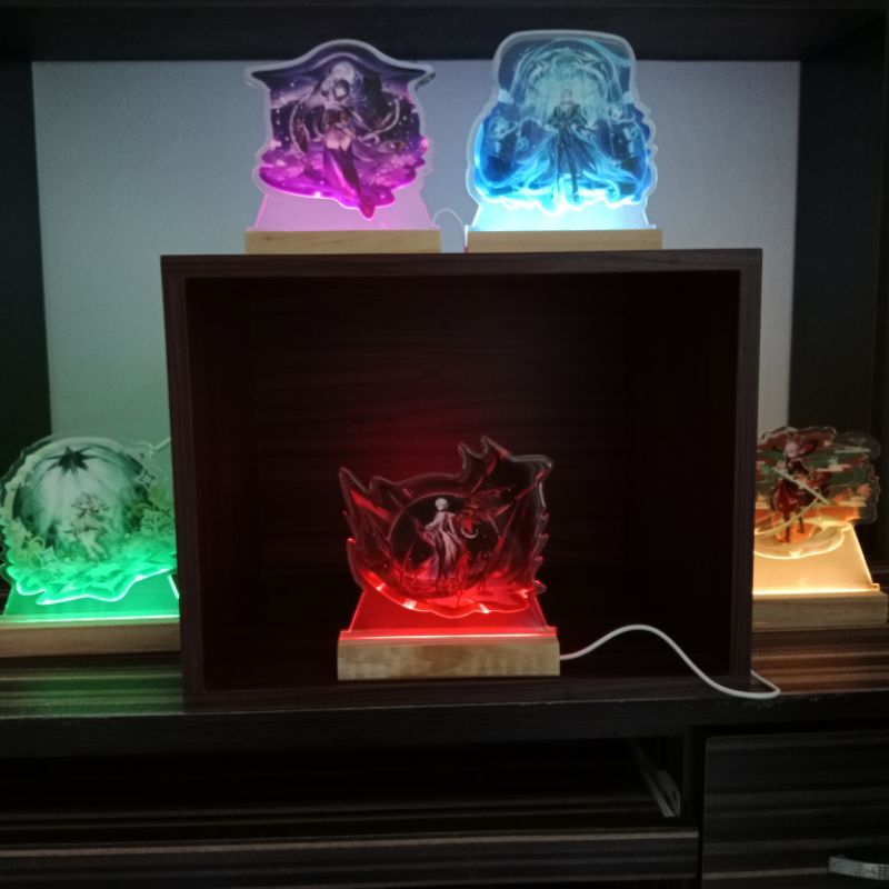 Acrylic Standee LED Genshin Impact