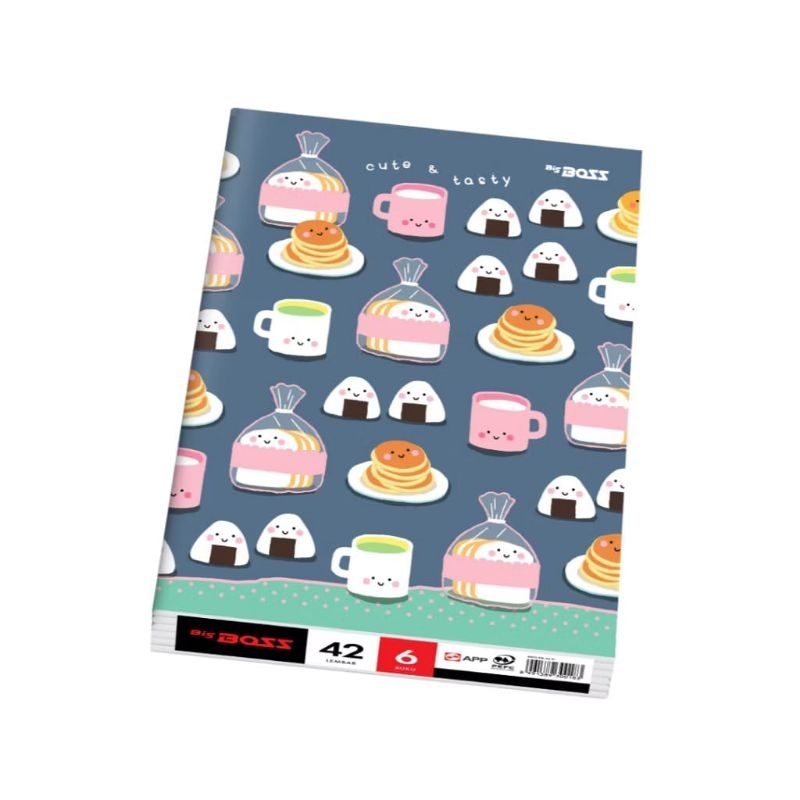 

Promo 1 PAK BUKU TULIS BIG BOSS / BUKU TULIS BOXY BY VISSION ISI 6 PCS By Rumah Tas Fatimah