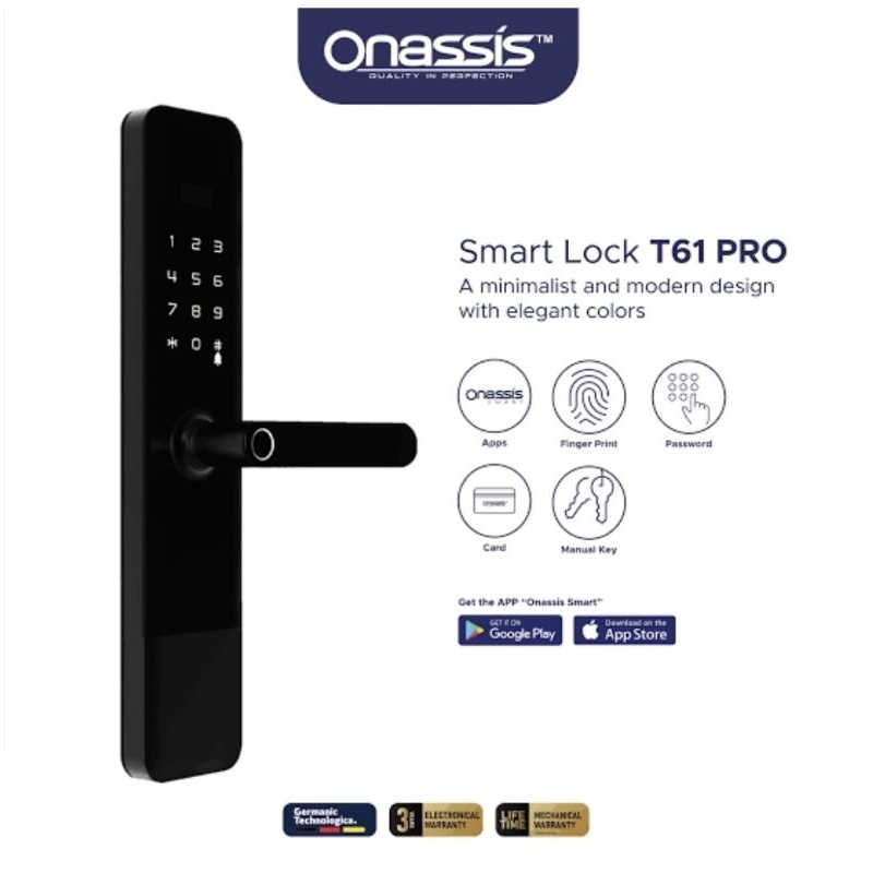 ONASSIS T61 SMART LOCK DOOR