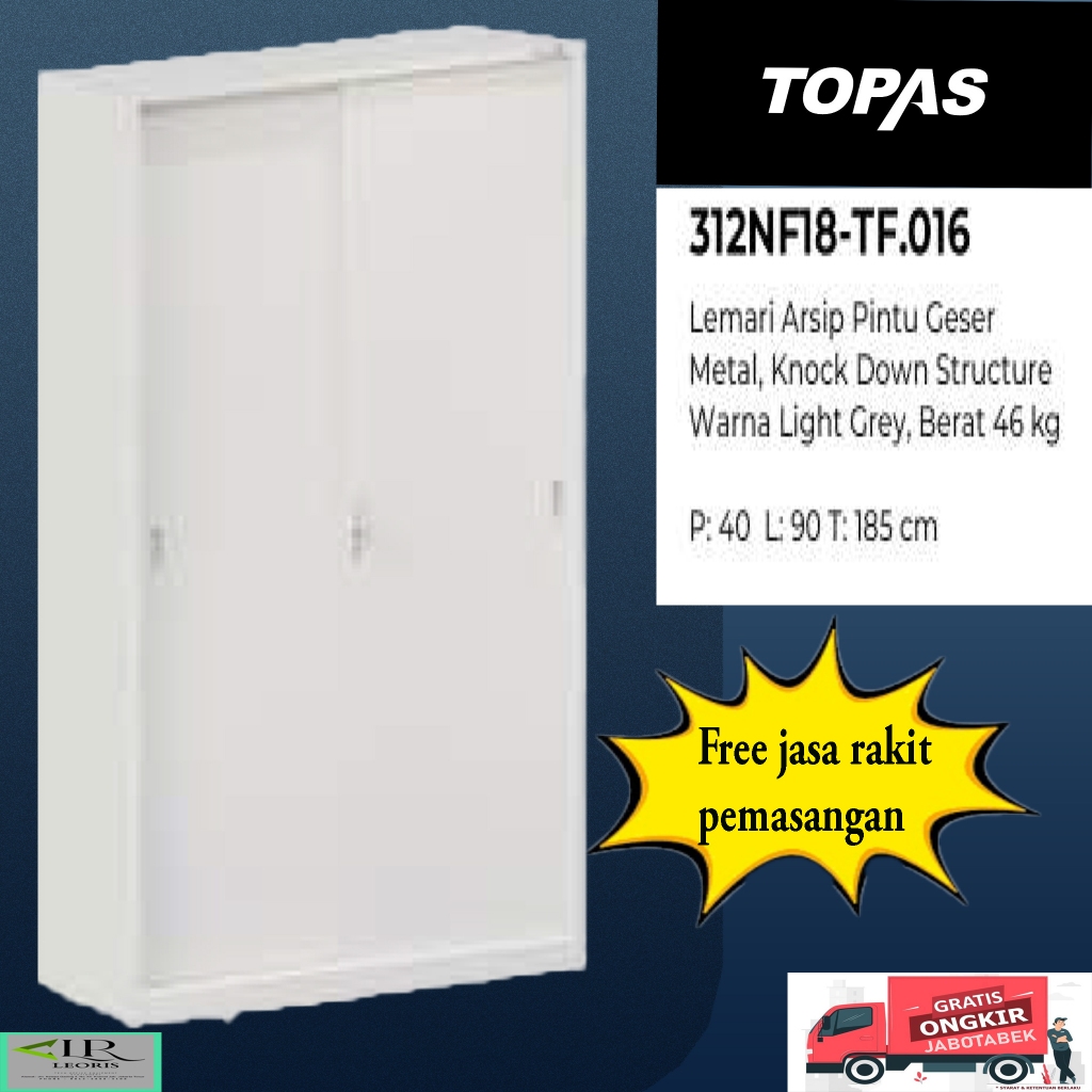 Lemari arsip dokument serba guna pintu geser full plat besi
