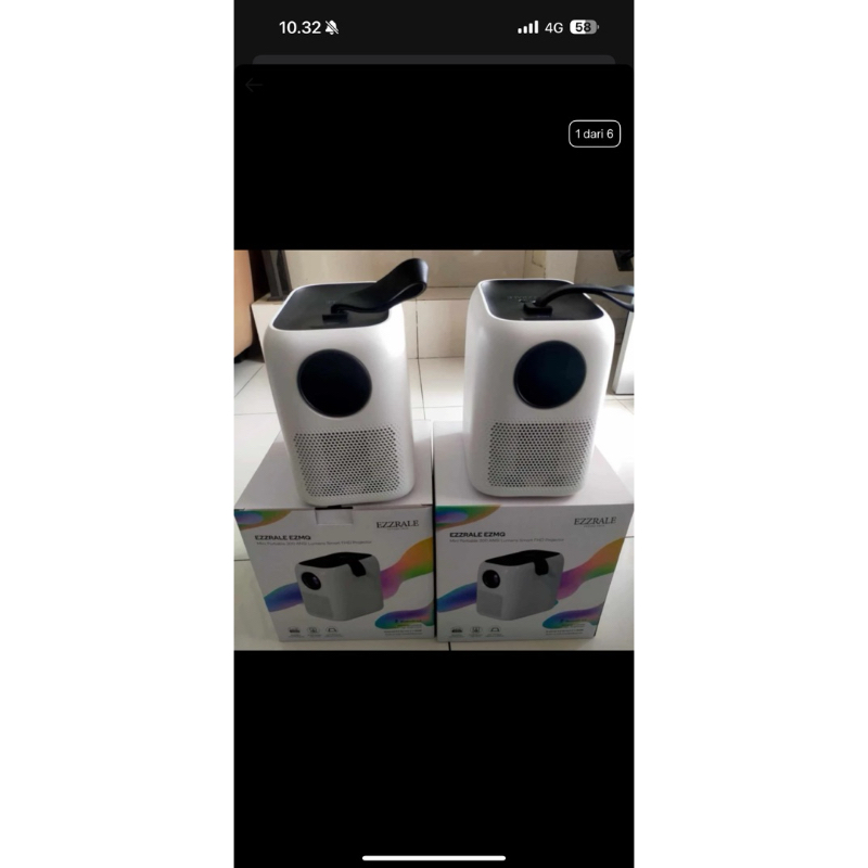 Ezzrale EZMQ 3900 lumens Android 9.0 WiFi