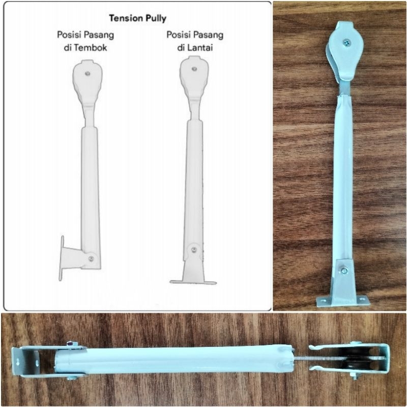 Cord Tension / Pemberat Tali Rel Tirai Gorden Tarik