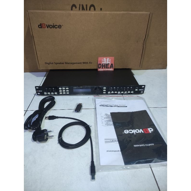 Speaker Management dBvoice MAN-48fir Driverack dBvoice man-48fir Original DLMS 4in 8out 4 Way garans