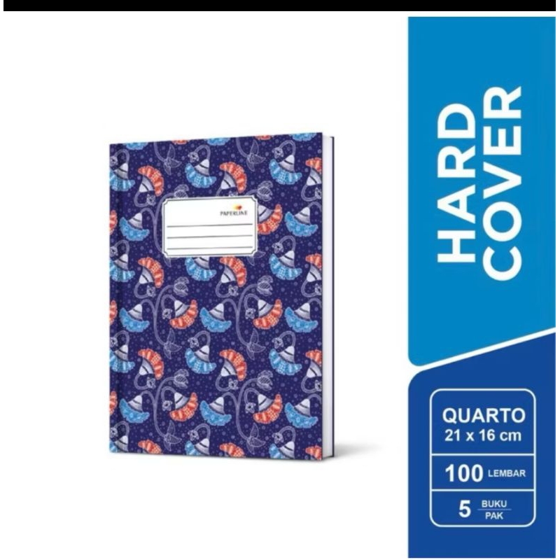 

BUKU HARDCOVER QUARTO / BUKU CATATAN ISI 100
