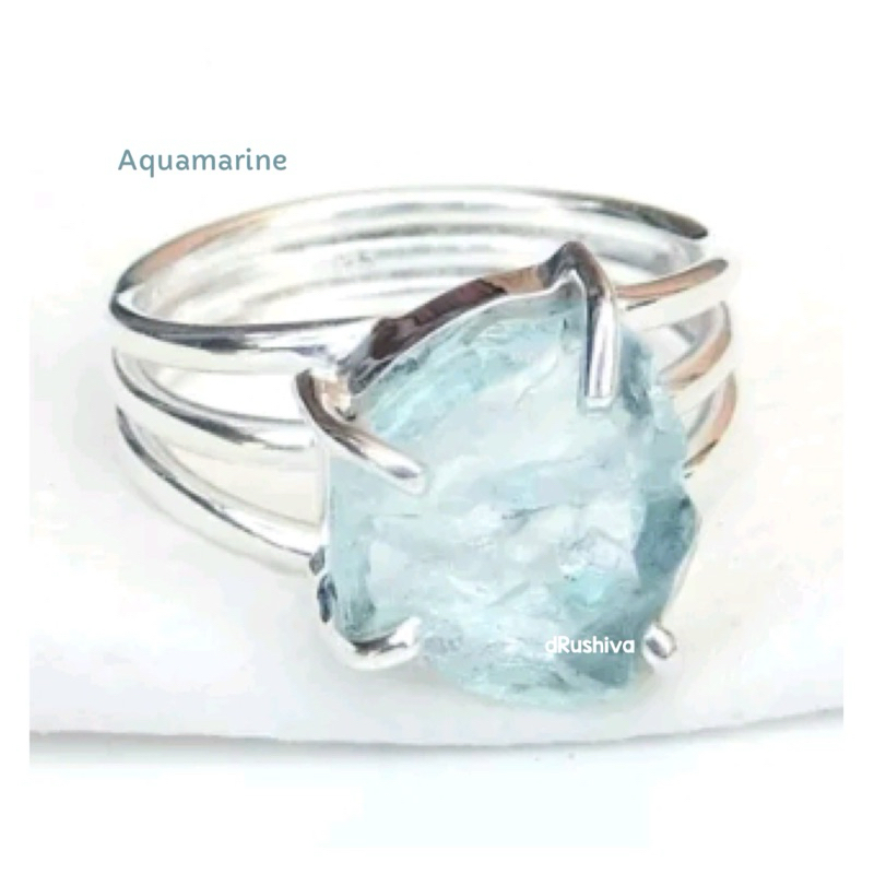 Drushiva - Aquamarine Ring