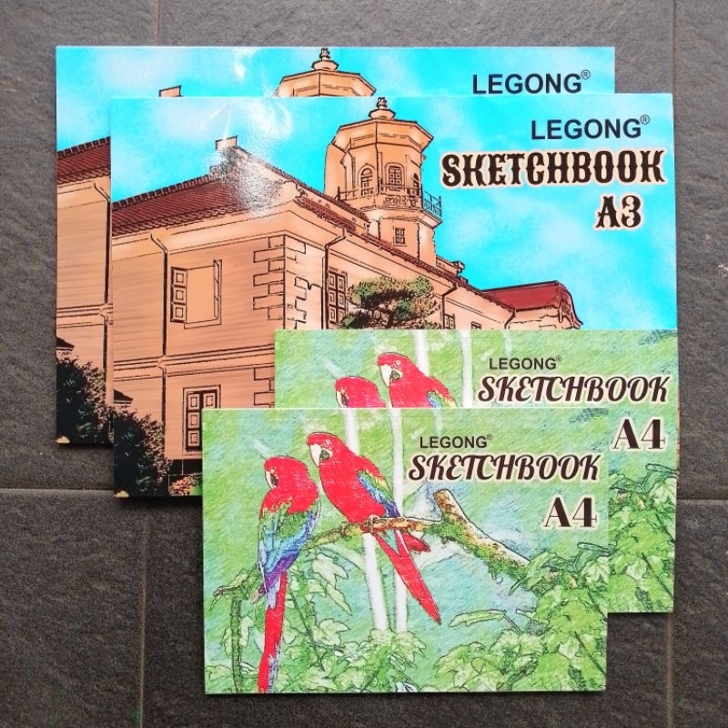 

Buku Sketsa Sketch Book Legong A3 & A4 ( Pcs ) [ Original ]