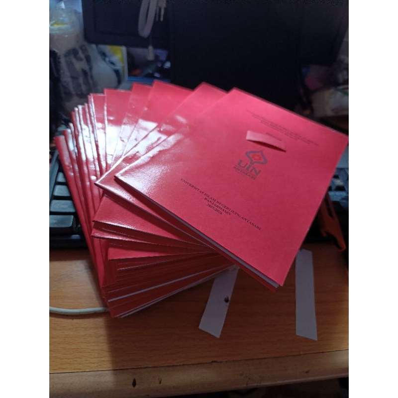 

cetak buku ukuran a5 atau print booklet