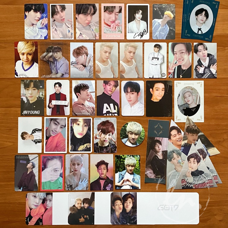 GOT7 PHOTOCARD PC (MARK, YOUNGJAE, BAMBAM, YUGYEOM, JINYOUNG, JACKSON) ALBUM