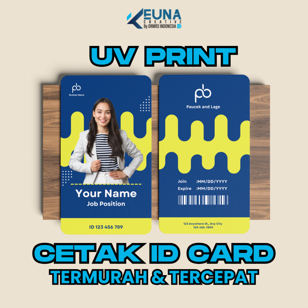 

Cetak ID Card | PVC Premium | Card PRINT UV | Kartu Member | ID Card Karyawan