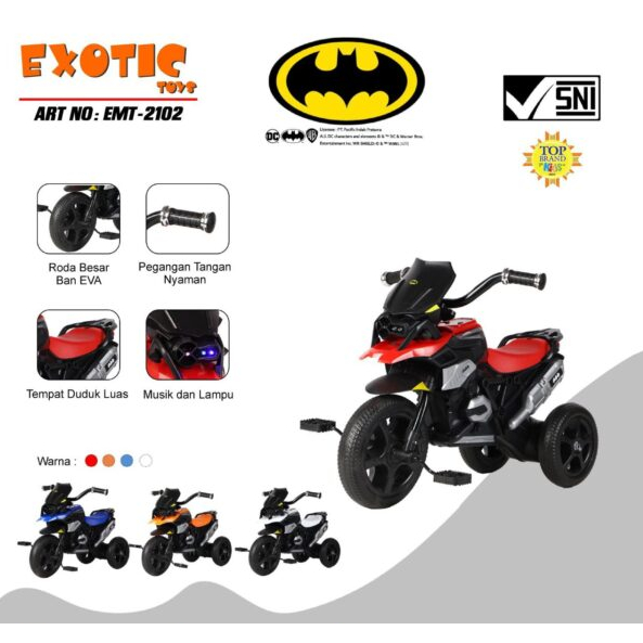 Exotic Toys ET 2102 sepeda gowes motif Batman
