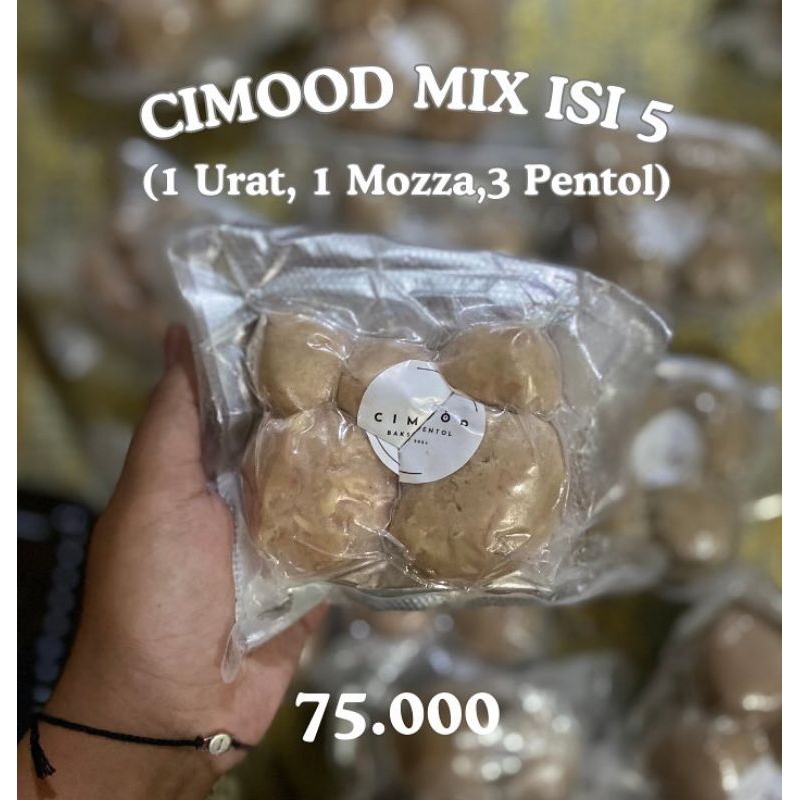 

Bakso Cimood Maudy All Variant (Mozzarella, Mix, Urat, dan Pentol)