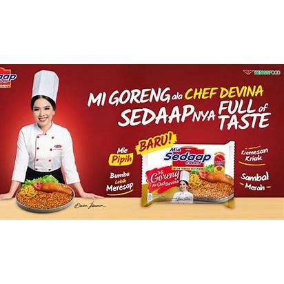 

MIE SEDAP GORENG ALA CHEF DEVINA 1 DUS / 40PCS