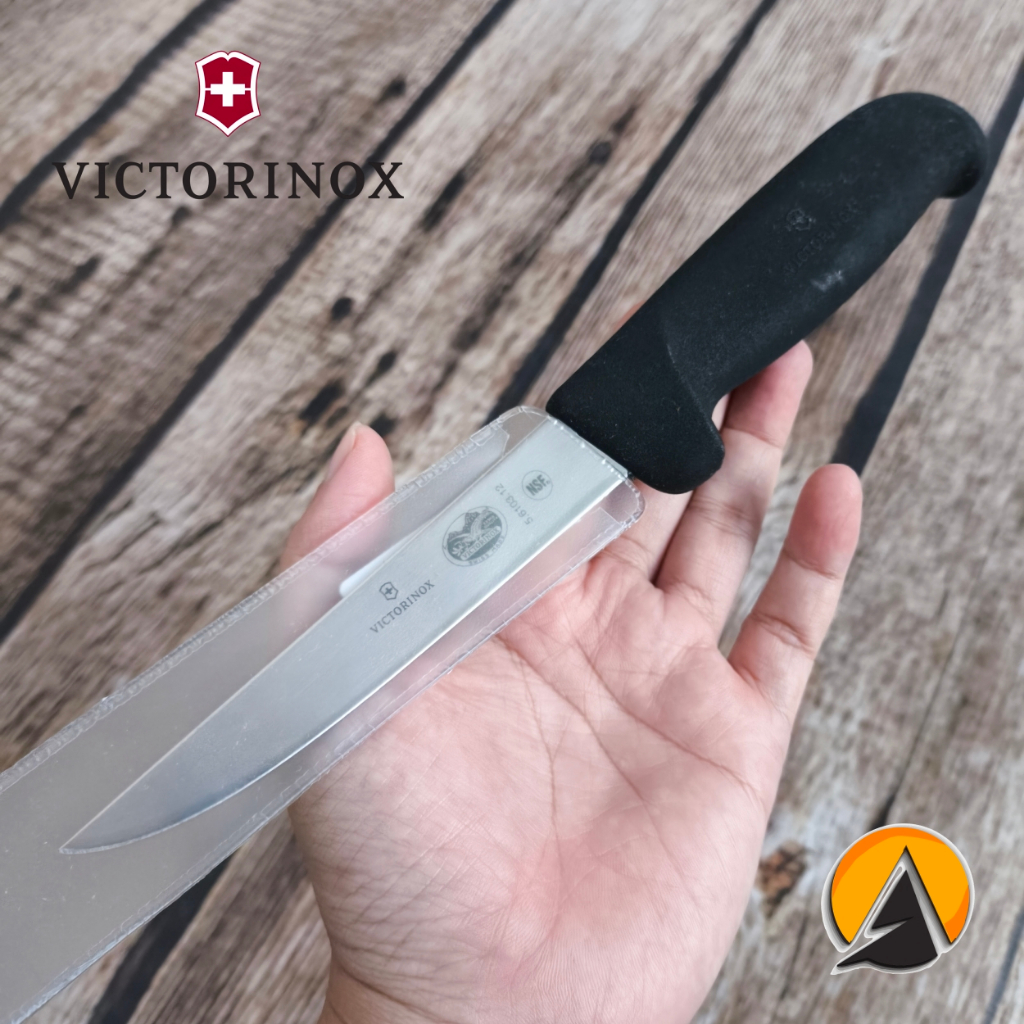 Pisau Boning Knife Victorinox 12 cm original black fibrox 5.6103.12