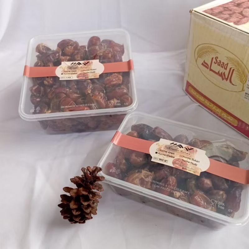 

Kurma Khalas Saad 500gr dan 1kg
