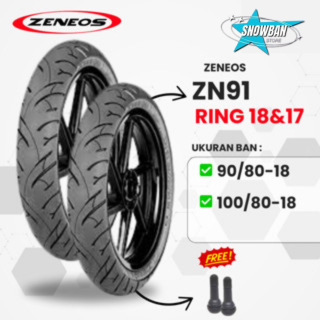 Ban Ring 18 Tubeless Zeneos ZN91 90/80-18 & 100/80-18 Tiger RX-King Scorpio