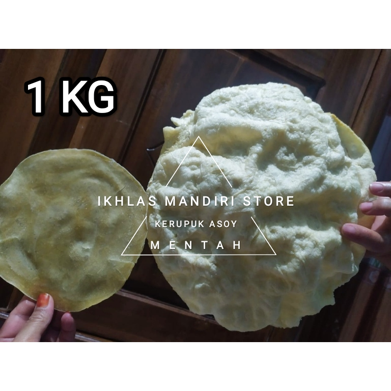 

KERUPUK ASOY MENTAH KILOAN KHAS BOGOR TERJAMIN ENAK RENYAH GURIH DAN MEKAR 500 GRAM-1000 GRAM