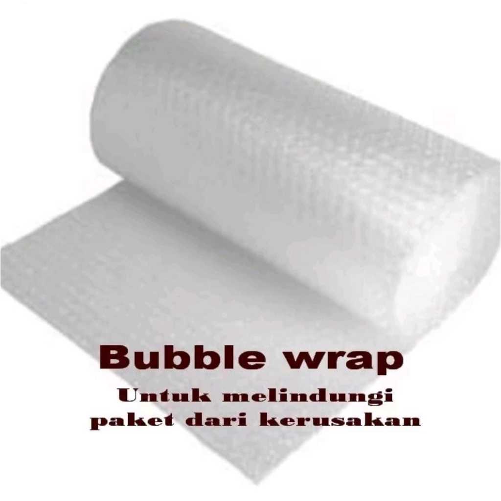 

Tambahan packing dengan Bubble Wrap supaya paket lebih aman TIDAK DIJUAL TERPISAH
