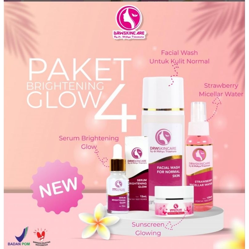 Paket Glow 4 produk Drw skincare