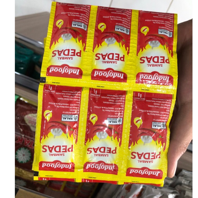 

Indofood sambal pedas 1 rtg