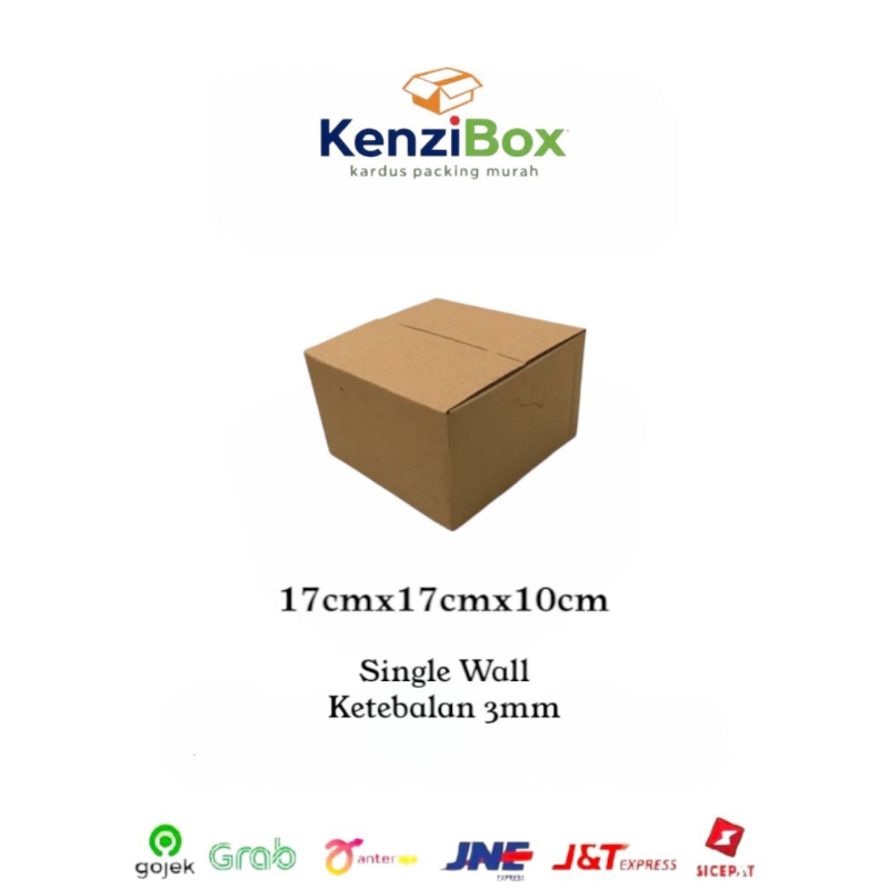

kardus/karton/box UK. 17x17x10 cm single wall