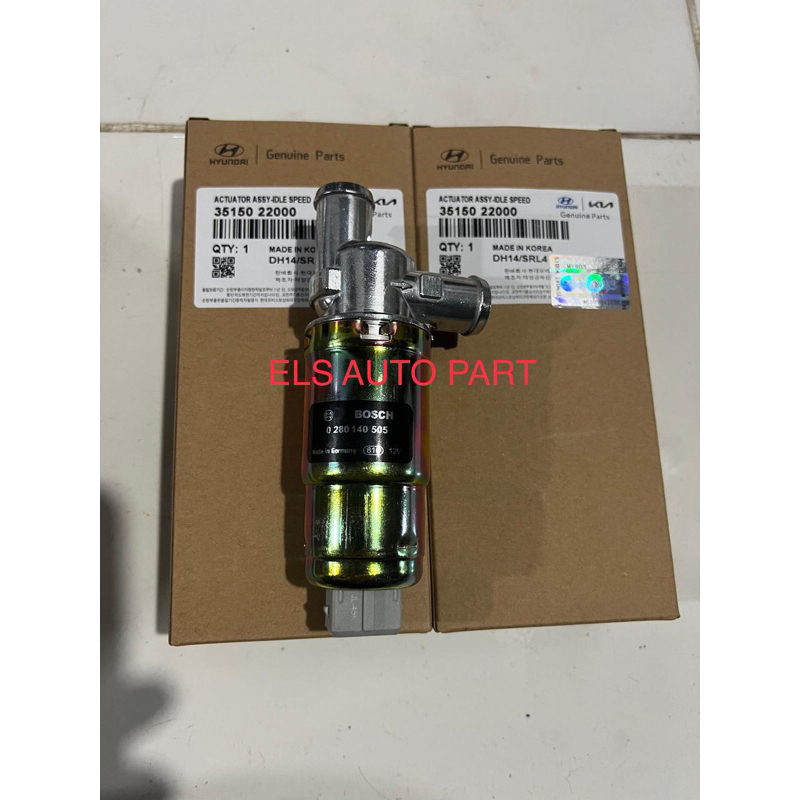 ISC ACTUATOR ISC IDLE SPEED  SWTCH LANGSAM HYUNDAI ACCENT CAKRA ORIGINAL HYUNDAI KOREA 1PCS