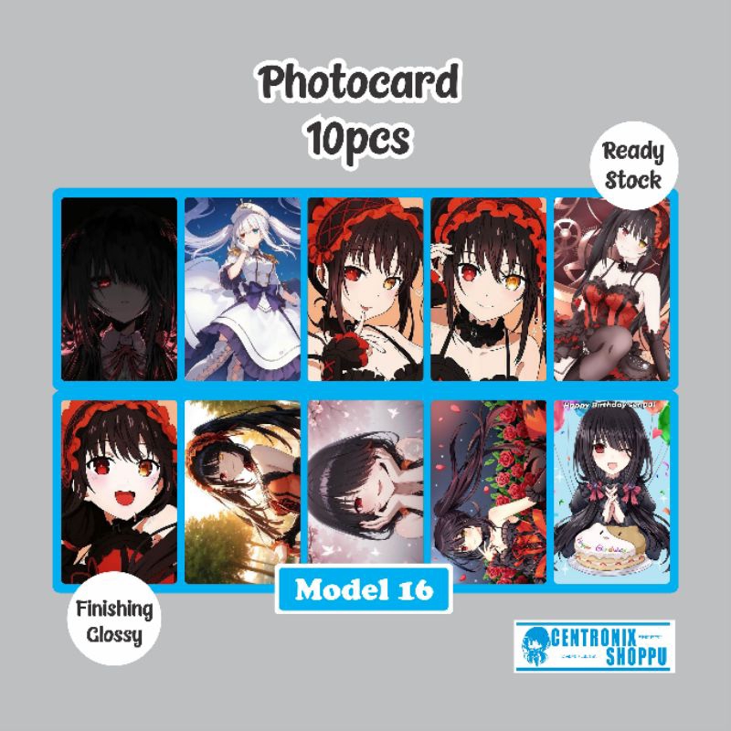 PHOTOCARD Tokisaki Kurumi DATE A LIVE - Photocard / Kurumi DATE A LIVE - PACK 16
