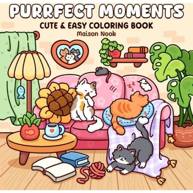 

Purrfect Moment Coloring Book