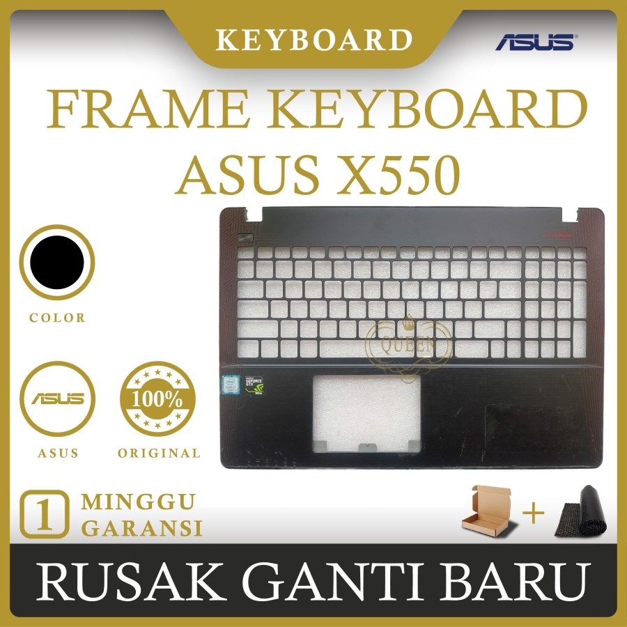 FRAME KEYBOARD LAPTOP ASUS X550 X550IU ORIGINAL