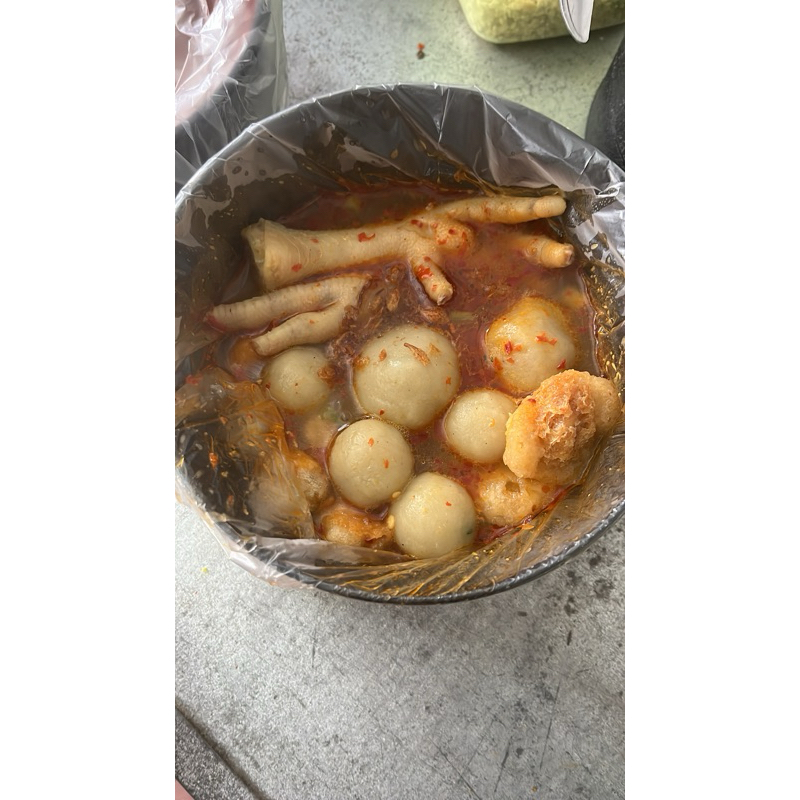 

baso aci isi ayam suwir pedas home made ekonomis cocok untuk stok frozen