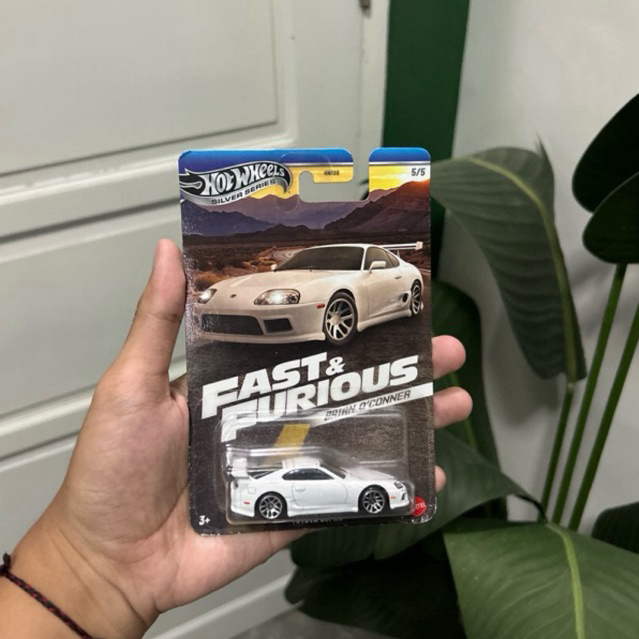 Hotwheels Toyota Supra MK4 White Brian Series
